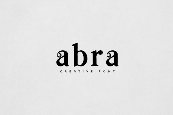 Abra: A Versatile and Elegant Font for Stylish Typography