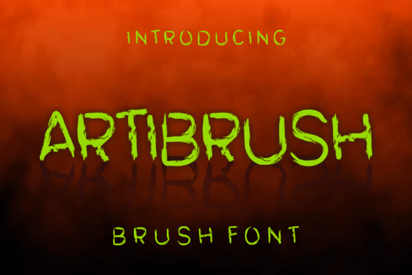 Artibrush: A Unique Display Font for Creative Workflows