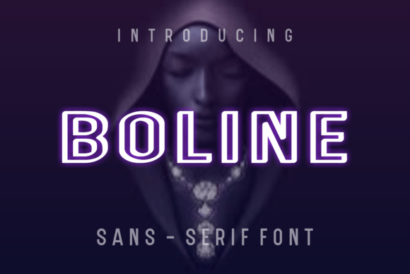 Boline: A Cool and Unique Display Font for Creative Expression