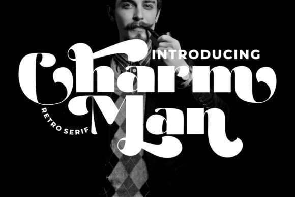 Charm Man: A Bold and Retro-Style Font That Elevates Any Design
