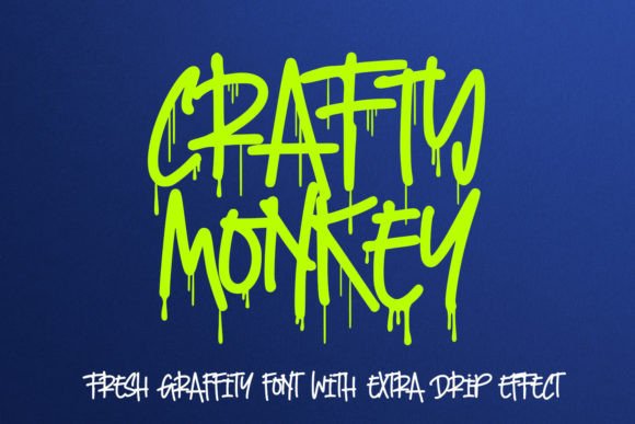 Crafty Monkey: The Urban-Style Display Font for Trendy Designs