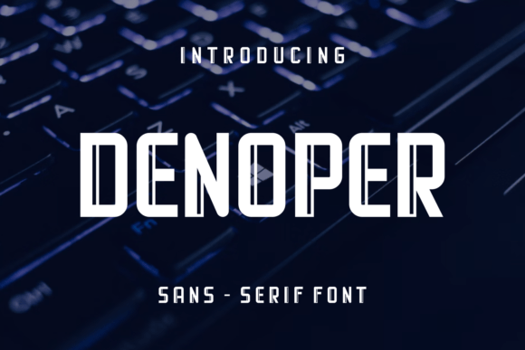 Denoper: A Stylish Display Font That Elevates Your Design