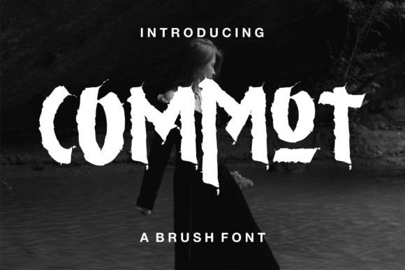 Discover the Power of Commot: A Modern Brush Display Font for Creative Excellence