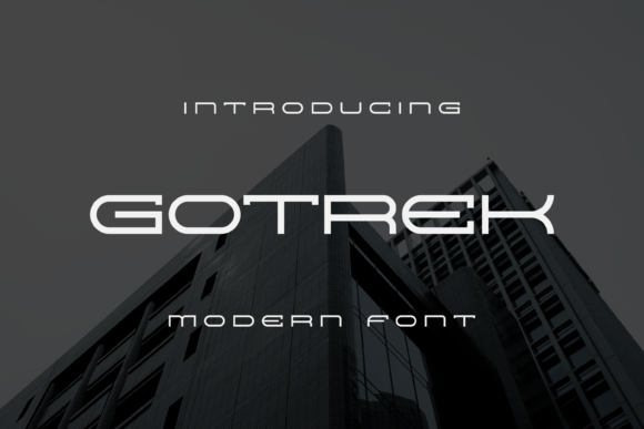 Gotrek: A Bold and Unique Display Font for Every Project