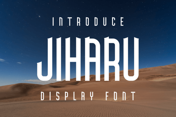 Jiharu: A Modern Display Font for Strategic Design and Communication