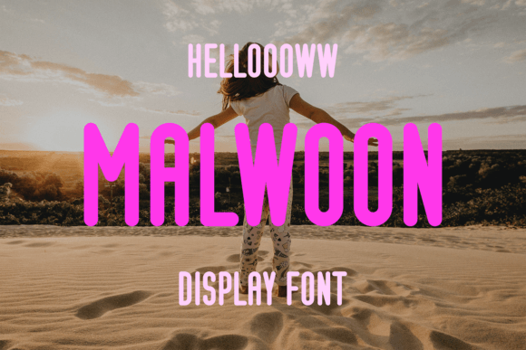 Malwoon: A Trendy Font for Creative Expression