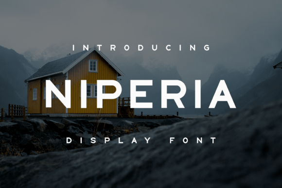 Niperia: A Bold and Unique Display Font for Modern Design
