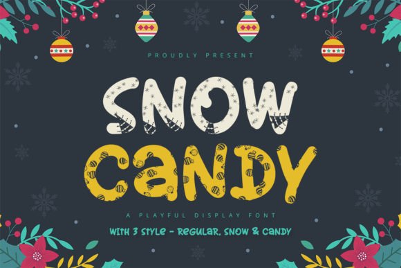Snow Candy: A Whimsical Font for Creative Expression