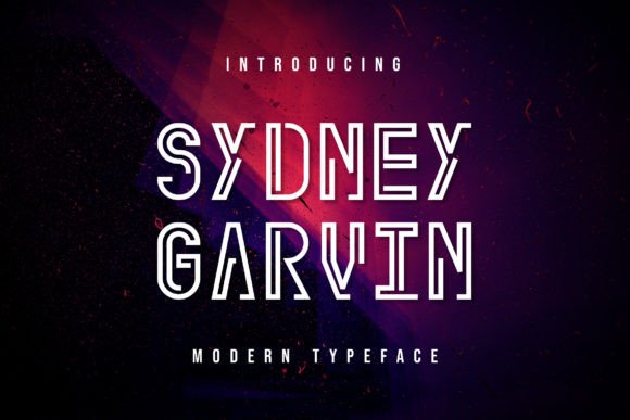 Sydney Garvin: A Unique Display Font for Creative Projects