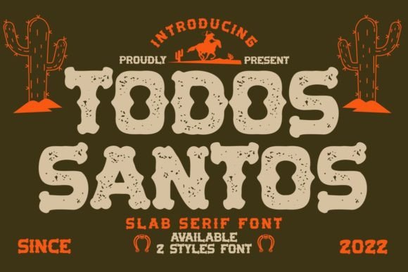 Todos Santos: A Unique Font for Creative Workflows
