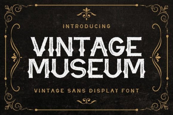 Vintage Museum: A Timeless Font for Creative Expression