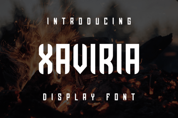 Xaviria: A Modern and Fun Display Font